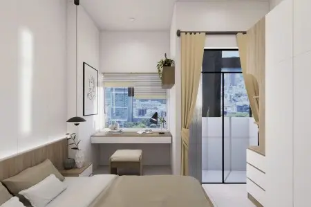 Phòng Trọ 32M² – Full Nội Thất – Ban Công Thoáng