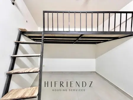 Phòng Gác - Máy Lạnh Giá Rẻ Ngay Mặt Tiền Bình Long