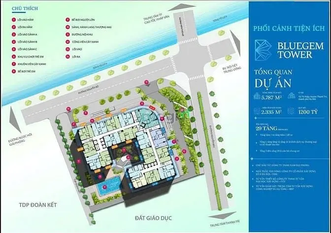 Bluegem Tower – Pháp Vân, Thanh Trì