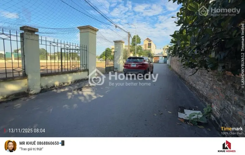 44,3M2 Nguyên Khê, Đông Anh - Tiền Hậu 5M - Gần Ql3 Và Chợ Lắp Ghép