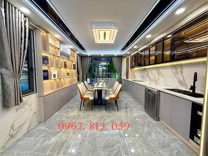 Nhà Có Thang Máy Trường Học, Dt:7X20M, Nở Hậu 8M, Lửng, 3Lầu, 5Pn