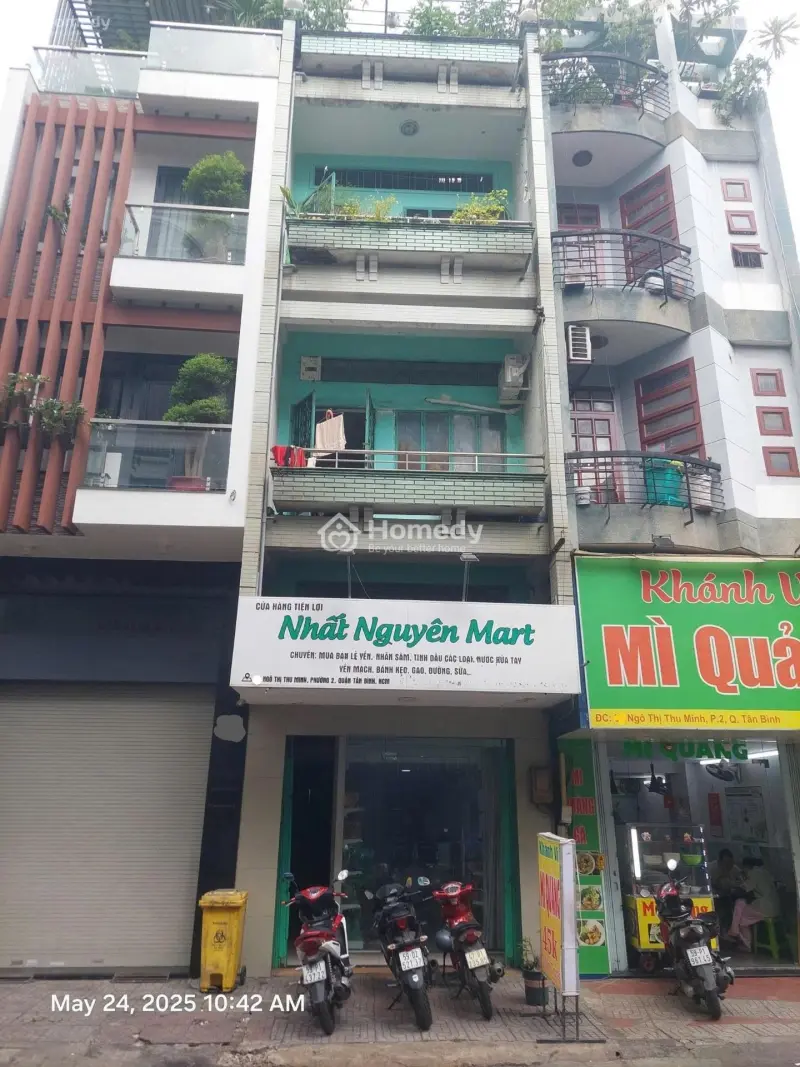 Hot! Bán Nhà Mặt Tiền Ngô Thị Thu Minh Q Tân Bình, 60M2 5 Tầng Chỉ 17 Tỷ