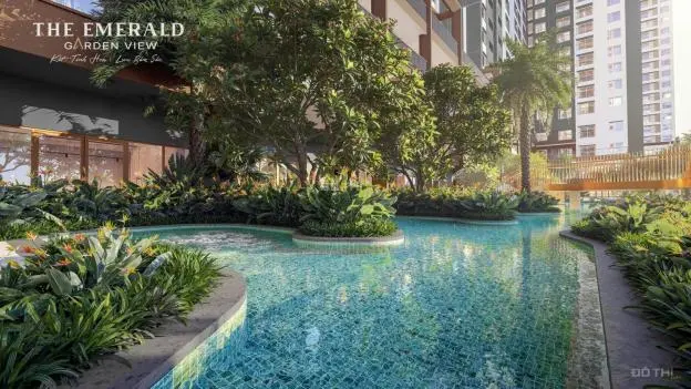 Bán Căn 2Pn The Emerald Garden View Tại Thuận An, Bình Dương Diện Tích 70M2 Giá 35 Triệu/M2
