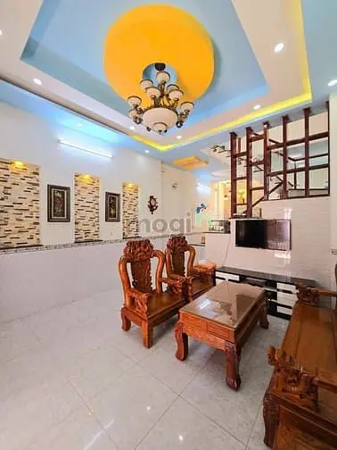 Bán Nhà Phố 54M2 - 2 Tầng - Hoàn Công - Đường Oto - Cầu Ông Nhiêu