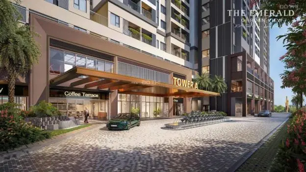 Bán Căn 2Pn The Emerald Garden View Tại Thuận An, Bình Dương Diện Tích 70M2 Giá 35 Triệu/M2