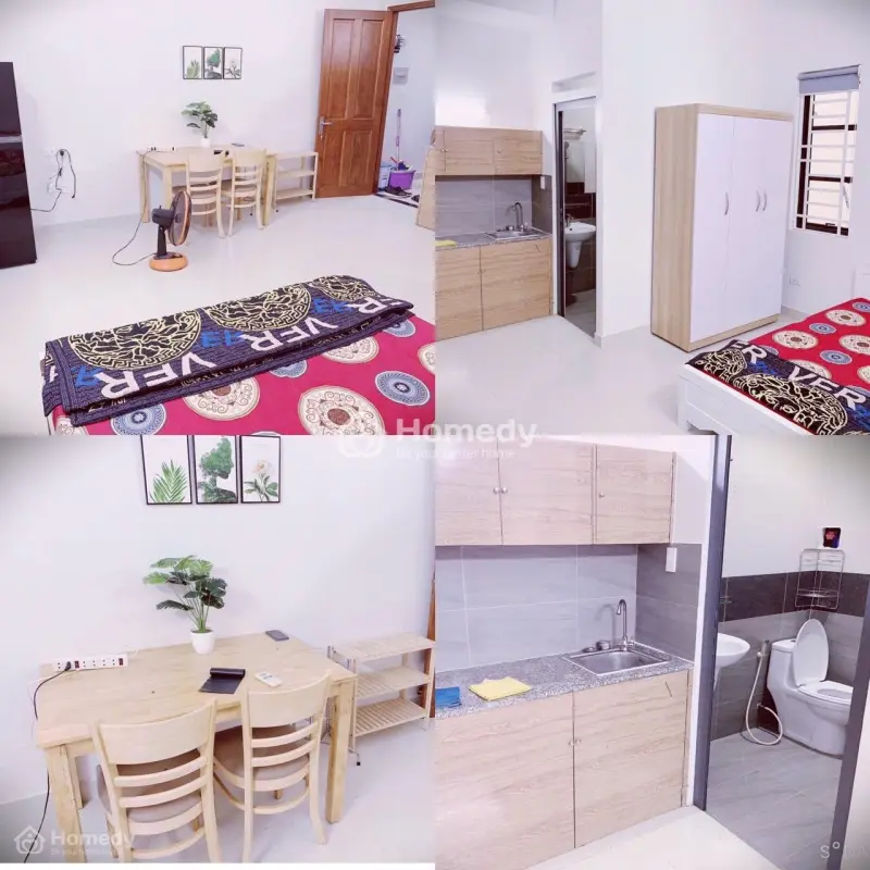 Cho Thuê Chdv, Ch Studio Full Nội Thất 01Pn 02Pn Khu Cityland Gò Vấp