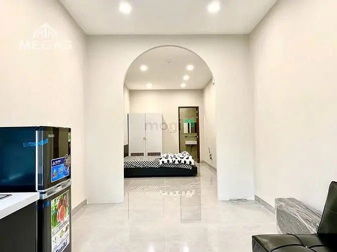 Studio Ban Công Mới Xây 100% Full Nội Thất