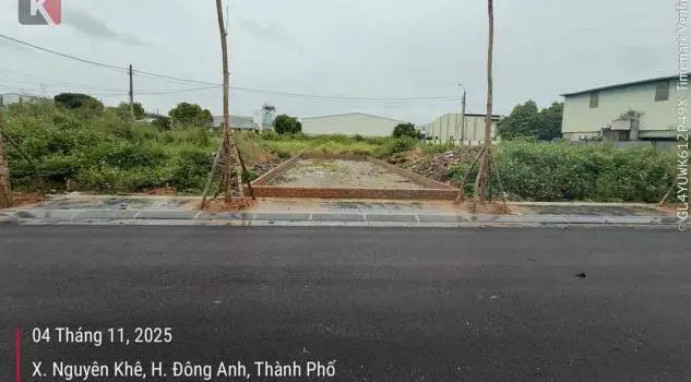 Đất Đấu Giá X3 Thổ Cư Lê Hữu Tựu, Nguyên Khê, Đông Anh, Hà Nội