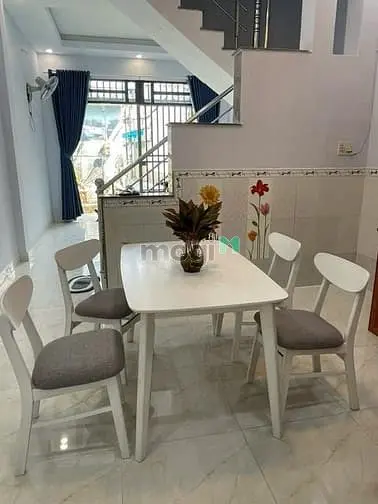 Nhà 2 Mặt Tiền Hẻm, Thị Trấn Nhà Bè. 4M Ngang. Sổ Hồng Riêng.