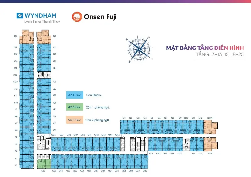 Nhượng Căn Q2204 – Wyndham Thanh Thủy - 1,3 Tỷ