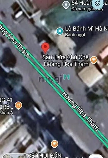 Bình Thạnh, Bán Đất Tróng Mặt Tiền Hoàng Thám, Dt 310M2 Chỉ 95 Tỷ