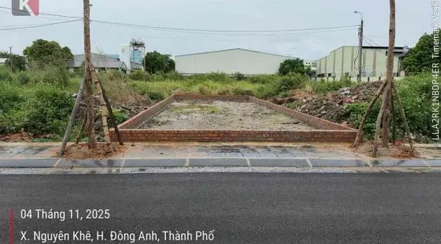 Đất Đấu Giá X3 Thổ Cư Lê Hữu Tựu, Nguyên Khê, Đông Anh, Hà Nội