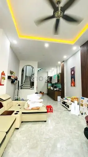 Nhà Đúc 3 Tầng Đường 6M Thông Nguyễn Văn Quá Quận 12, 4X14, Giá 4Tỷ980