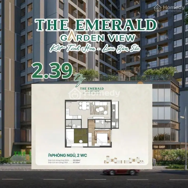 🌿Bộ Chính Sách Cực Kỳ “Dễ Chạm – Dễ Sở Hữu” Tại The Emeral Garden View.