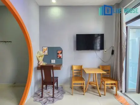 Căn Hộ Studio Ban Công Full Nội Thất Cao Cấp Gần Sân Bay Tân Sơn Nhất Cv Hoàng Văn Thụ, Lăng Cha Cả
