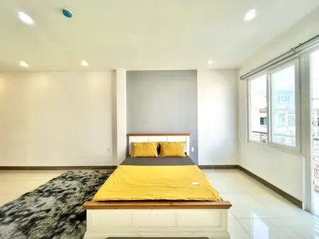 Căn Hộ Ban Công Khu Dân Cư An Ninh, Full Nội Thất