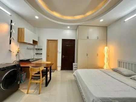 Siêu Hot Q7 – Studio 35M2 – Rộng Rãi, Full Nội Thất, Có Máy Giặt Riêng