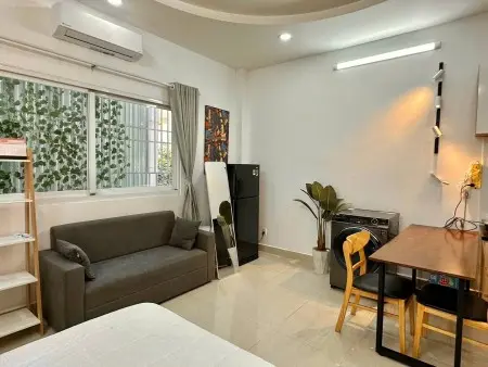 Siêu Hot Q7 – Studio 35M2 – Rộng Rãi, Full Nội Thất, Có Máy Giặt Riêng