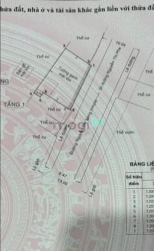 Bán Nhà Mặt Tiền Đường Nguyễn Thị Sáng, Xã Đông Thạnh, Hóc Môn.