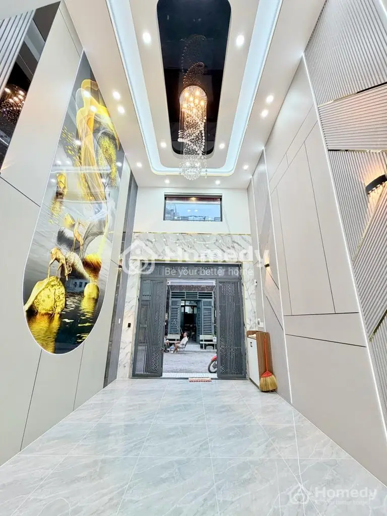 Nhà Sổ Hồng Riêng Có Thang Máy Ngay Trung Tâm Quận 12 Phường Thạnh Lộc Đường Hà Huy Giáp