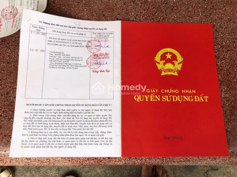 Cần Bán Gấp Lô Đất Đường Ung Văn Khiêm, Phường 25, Bình Thạnh, Tp Hồ Chí Minh