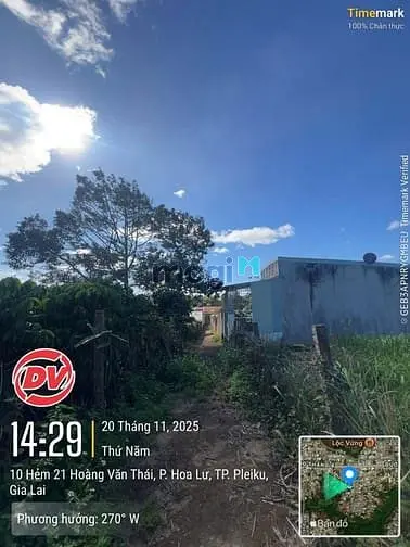 Bán Đất Hẻm 23 Hoàng Văn Thái, P Hoa Lư, Pleiku Gia Lai