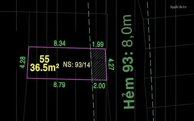 Chỉ Nhỉnh 4 Tỷ Hxh 6M Chiến Lược Sát Q6 – 45M2 (4.3X10.5) – 2 Tầng