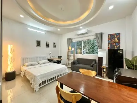 Siêu Hot Q7 – Studio 35M2 – Rộng Rãi, Full Nội Thất, Có Máy Giặt Riêng