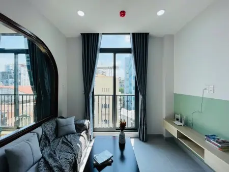 Cho Thuê Căn Hộ 1Pn Full Nội Thất Máy Giặt Riêng Có Thang Máy Gần Toà Nhà Viettel Quận 10