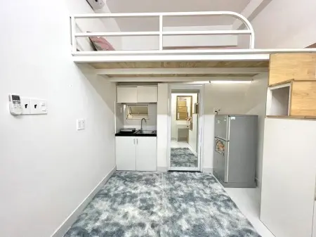 Phòng Gác Lửng Full Tiện Nghi Ngay Bv Hoàn Mỹ