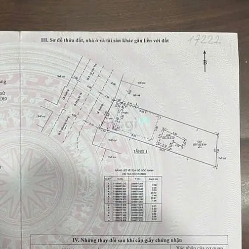 Gò Vấp, Bán Lô Đất Mặt Tiền Đường Số18, Dt 7.5 X 26M 197M2