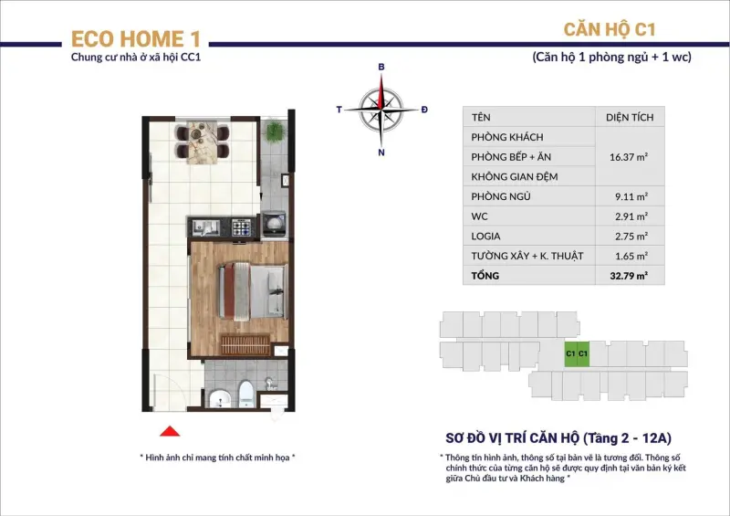 Chung Cư Nhà Ở Xã Hội Eco Home 1, Mặt Tiền Đường Trường Chinh, Phường Phú Mỹ, Tp. Hcm