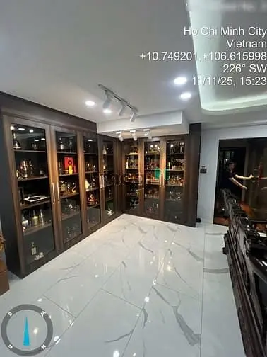 🌿Đối Diện Cv💥Có Thang Máy🔥Nhà Đẹp Mt 16M Khu Tên Lửa 6X21,5M 5 Tầng