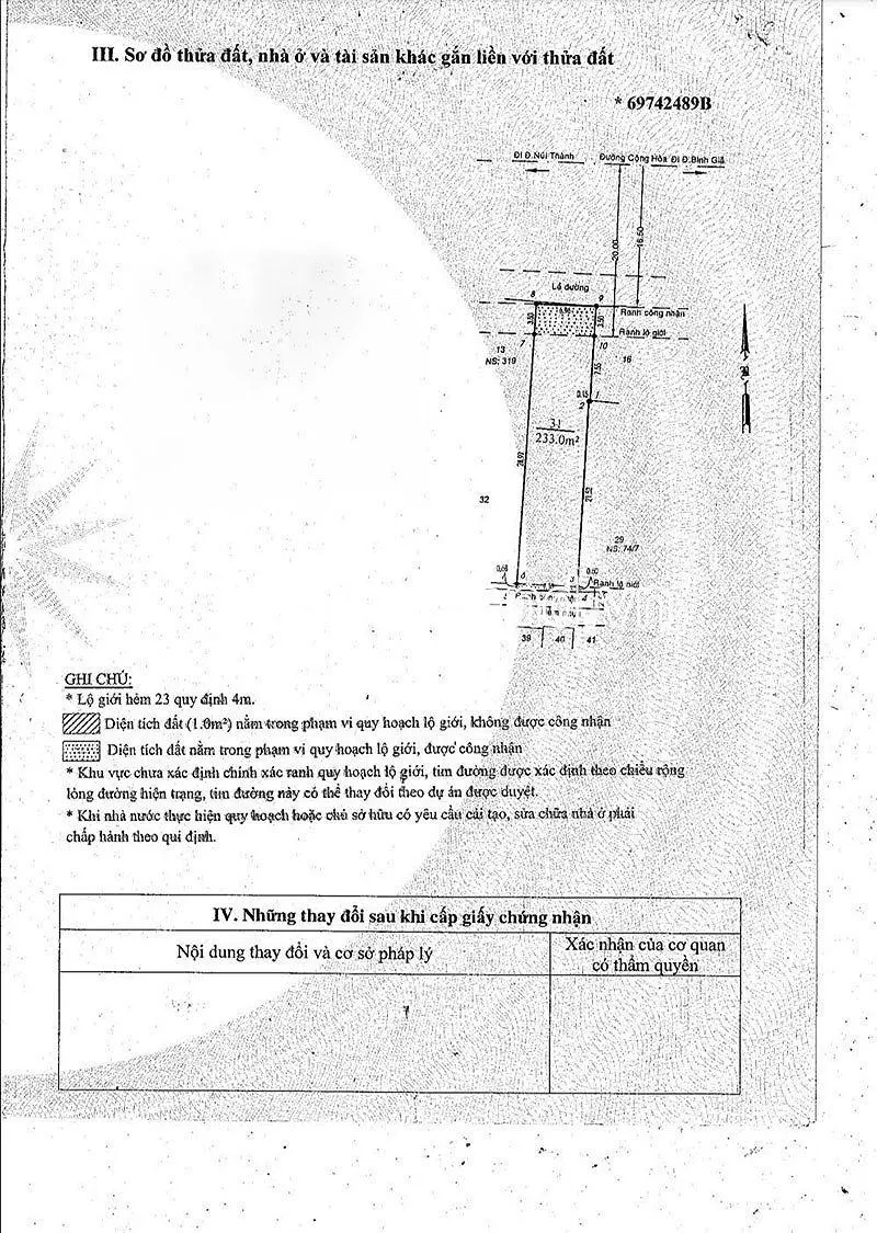Bán Lô Đất Mt Cộng Hòa, Tân Bình, 232M², Gần Sân Bay Tân Sơn Nhất, Giá 75 Tỷ