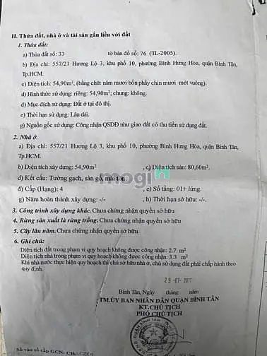 Chỉ 4.888Tỷ Lô Góc Cực Chất Ngay Aeon T.phú–55M2 -Xe Tải Sổ A4 Nở Hậu