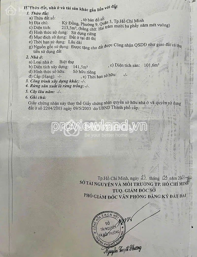 Bán Nhà Đất Trung Tâm Quận 3, 441M² Thổ Cư, Hẻm 10M, Xây Cao Tầng, 79.4 Tỷ