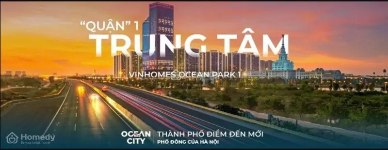 Bán Shop Chân Đế Sổ Đỏ Lâu Dài Tại Vinhomes Ocenpark 1