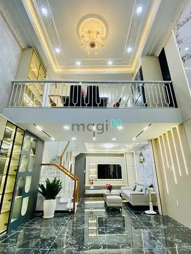 Bán Nhà Hẻm 1 Sẹc 5M Đường Bùi Quang Là, P.12, 5 X 10, 5 Tầng Giá 7.65