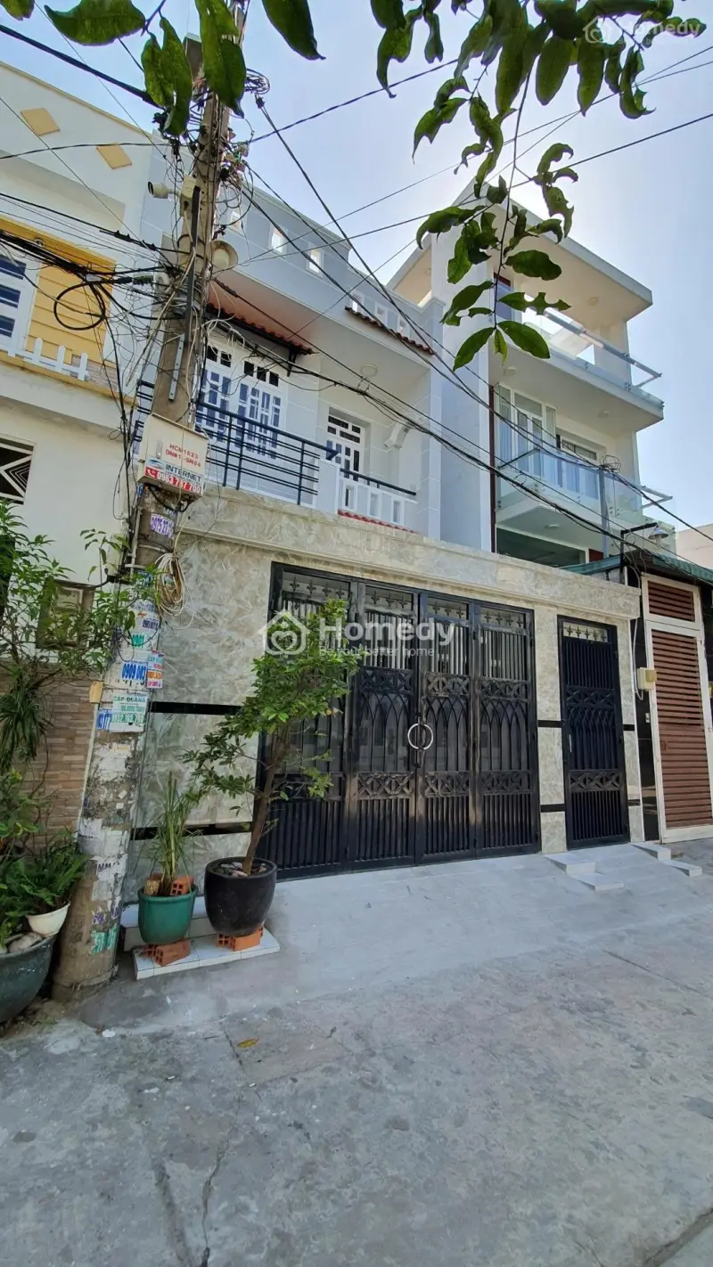 Nhà Hẻm 8M Bình Trị Đông 6X15M X 2Tầng, 4Pn 3Wc Thẳng Trục Tên Lửa