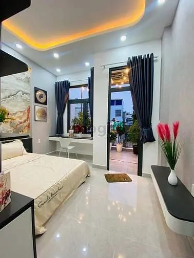 Hxh 4M Trần Thị Trọng, 52M2, 3 Tầng Mới Đẹp Full Nội Thất, Chỉ 6.38 Tỷ