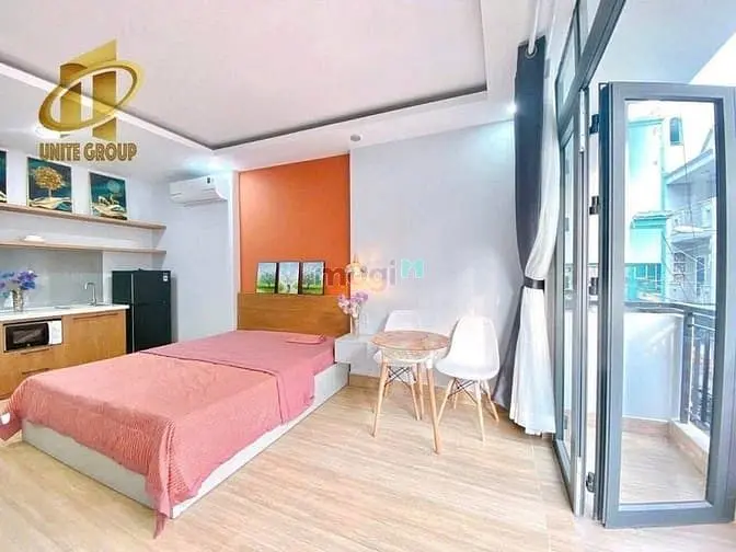 🏡Căn Hộ 1 Phòng Ngủ Đầy Đủ Nội Thất 40M2 Bancol Nguyễn Thái Bình Q1