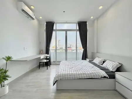 Cho Thuê Căn Hộ 1 Phòng Ngủ Full Nội Thất Máy Giặt Riêng Ban Công Lớn Nguyễn Trãi 23/9 Quận 1