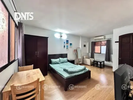 Studio 35M2 Ngay Khu Phố Nhật Vincom Đồng Khởi. Full Nội Thất, Cửa Sổ Trời Gần Cầu Bason