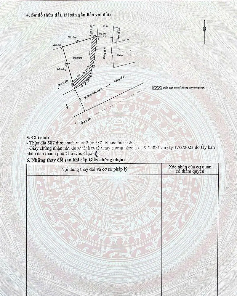 Bán Đất Nở Hậu Đường 65 Thảo Điền, 129,9M², Vị Trí Cực Đẹp, Giá Chỉ 52 Tỷ