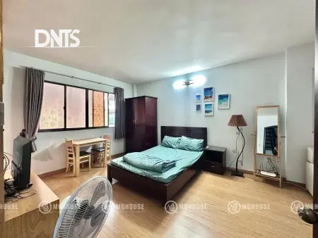 Studio 35M2 Ngay Khu Phố Nhật Vincom Đồng Khởi. Full Nội Thất, Cửa Sổ Trời Gần Cầu Bason