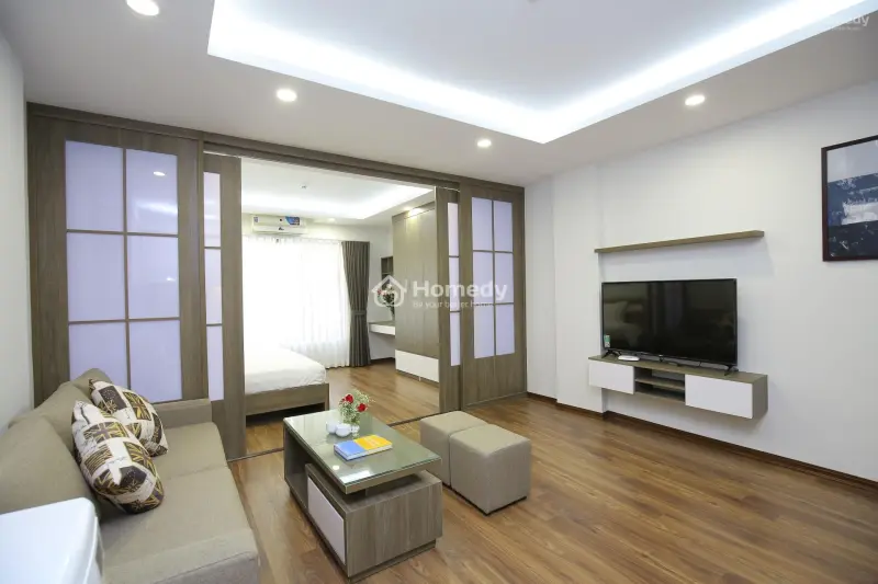 Căn Hộ 1Ngủ Cho Thuê Phố Đào Tấn, View Đẹp, Nội Thất Mới, Gần Lotte