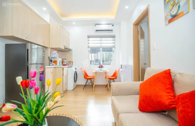 Tòa Nhà Sumitomo Cho Thuê Căn Hộ Dịch Vụ 1 Ngủ 60M2 Tại Linh Lang, Gần Lotte, Deawoo