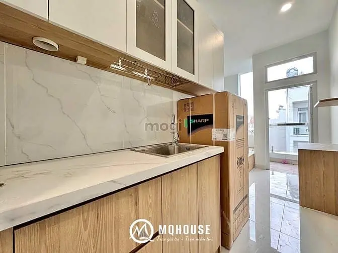 Căn Hộ 1Pn Tách Bếp, Ban Công Gần . Ngay Etown , Nhất Chi Mai .