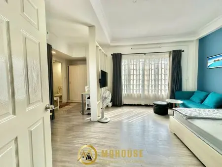 Căn Hộ 1Pn 55M2 Balcony Máy Giặt Riêng Cửa Sổ Trời, Dọn Phòng Hằng Tuần Nhà Thờ Đức Bà, Bason