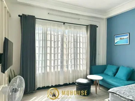 Căn Hộ 1Pn 55M2 Balcony Máy Giặt Riêng Cửa Sổ Trời, Dọn Phòng Hằng Tuần Nhà Thờ Đức Bà, Bason